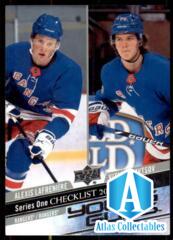 2020-21 UD Series 1 Young Guns #250 Alexis Lafreniere/Vitali Kravtsov CL RC